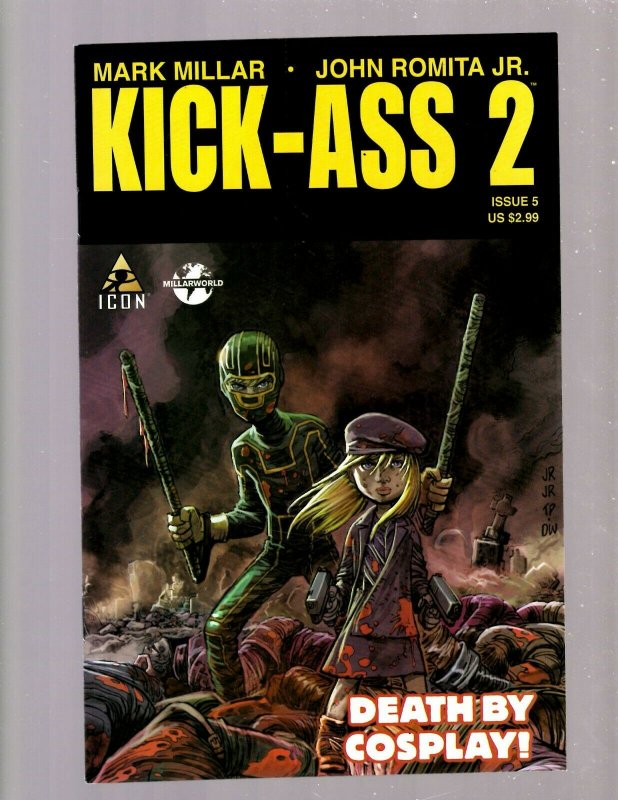 Kick-Ass 2 Complete Marvel Icon Limited Series Comic Books # 1 2 3 4 5 6 7 RP4