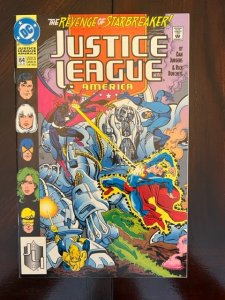 Justice League America #64 Direct Edition (1992) - NM