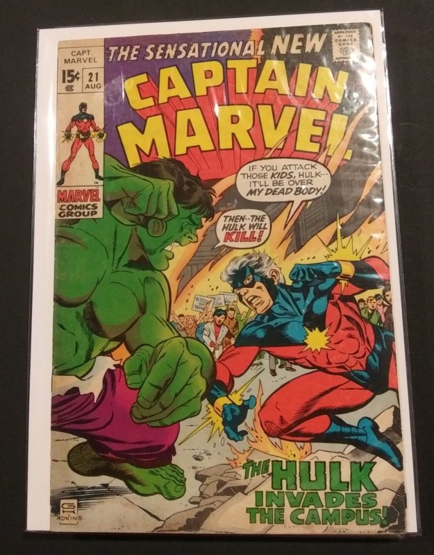 Captain Marvel #21 (1970)