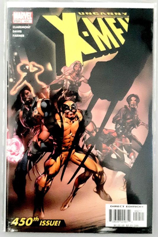 The X-Men #450 (2004) HOT KEY! 1st X-23 vs WOLVERINE! Part 1 of 2 ~VF/NM Sharp!