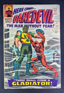 Daredevil (1964) #18 VG- (3.5) 1st App Gladiator John Romita Cover and Art