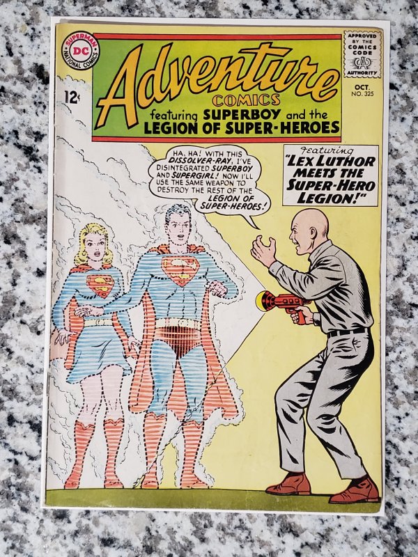 Adventure comics 325 mid grade comic