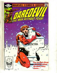 Daredevil # 182 NM- Marvel Comic Book F. Miller Bullseye Defenders Elektra DS4
