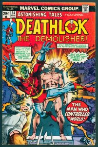 Astonishing Tales 34 FN- 5.5 Deathlok Marvel 1976
