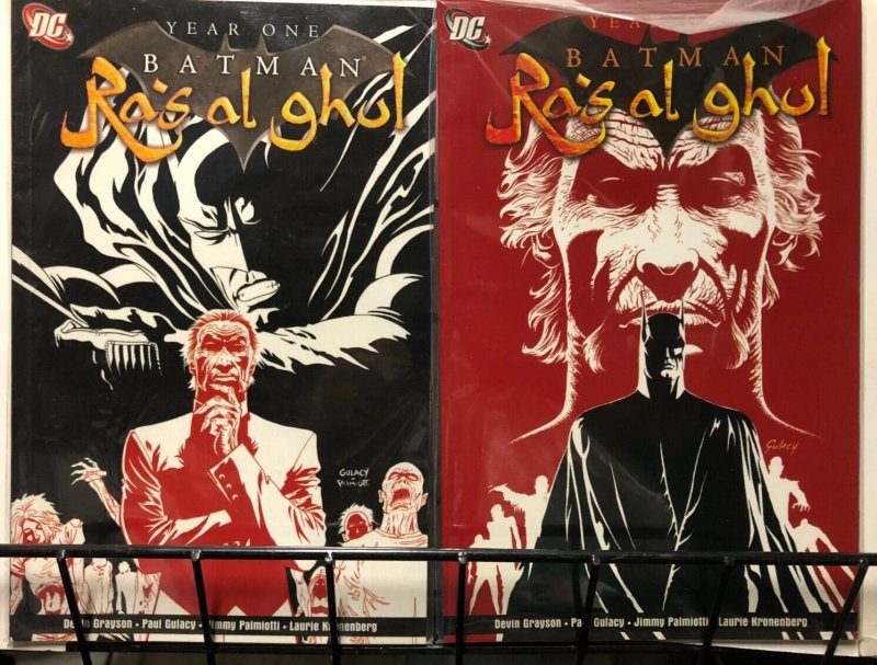 BAT-MAN RA'S AL GHUL YEAR ONE (2005 DC) 1-2 Paul Gulacy/Jimmy Palmiotti