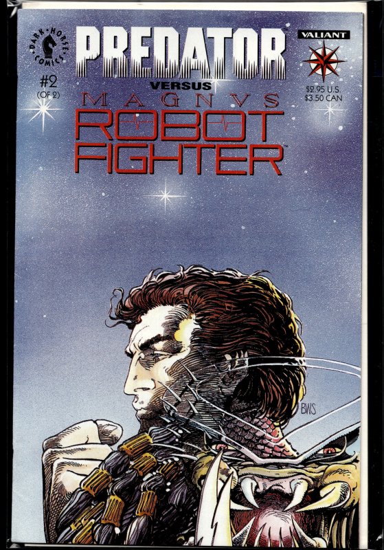 Predator vs. Magnus Robot Fighter #2 (1993) Predator