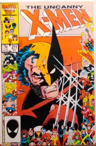 The Uncanny X-Men #211 Direct Edition (1986)