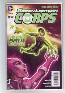 GREEN LANTERN CORPS (2011 DC) #23 CVR A BERNARD CHANG