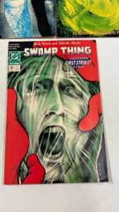 3 Swamp Thing DC Comic Books # 77 78 81 Batman Superman Flash  12 CT2