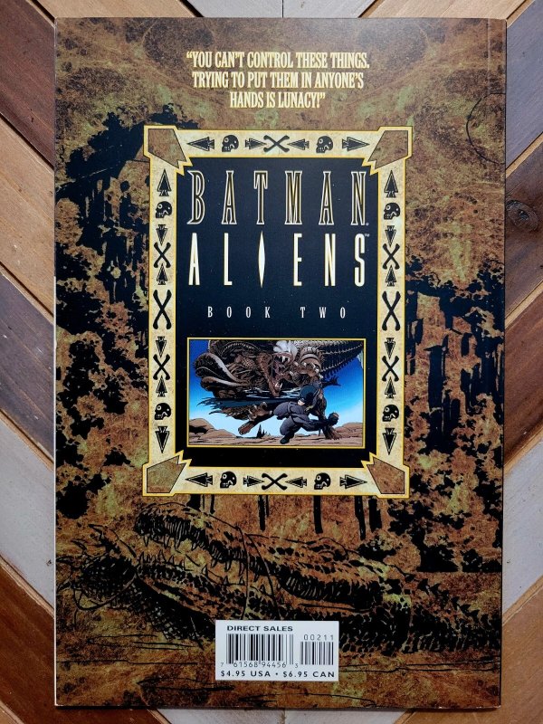 Batman/Aliens #2 (1997) Legendary Art by Bernie Wrightson! DC Dark Horse VF+ 8.5