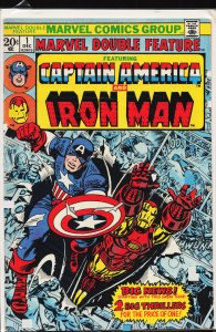 Marvel Double Feature #1 (1973) Captain America