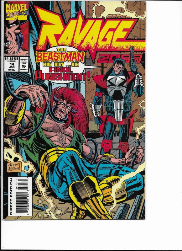 Ravage 2099 #14 Direct Edition (1993)
