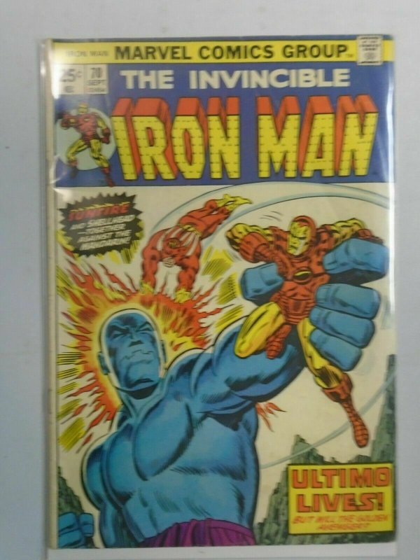 Iron Man #70 (1974 1st Series) 4.0/VG