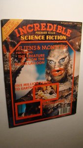 INCREDIBLE SCIENCE FICTION 1 AUG 1978 CREATURE BLACK LAGOON ELFQUEST WENDY PINI 