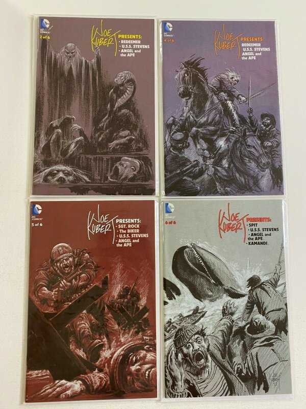 Joe Kubert Presents lot from:#2-6 4 diff (2012-13)