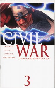 Civil War #3 (2006) Captain America [Key Issue]