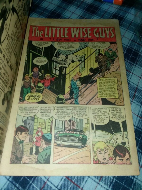 Little Wise Guys Daredevil #122 Lev Gleason 1954 golden age charles biro art