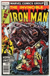 Iron Man #113 (1978) Iron Man