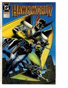 Lot Of 10 Hawkworld DC Comic Books # 1 2 3 4 5 6 7 8 9 10 Hawkman Batman PP5