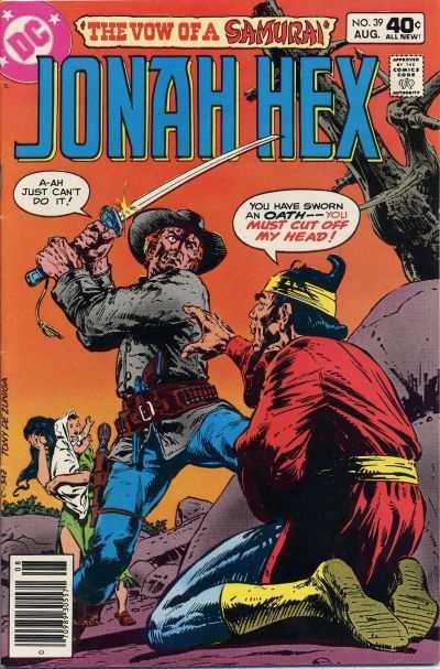 Jonah Hex (1977 series) #39, Fine+ (Stock photo)