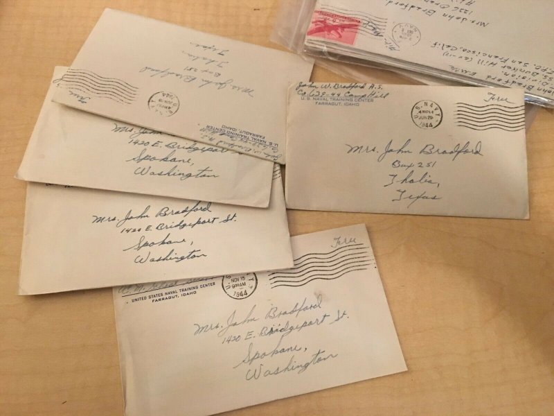 22 Handwritten Soldier Letters from WW2 1939-1944 Navy US Army Love One B12 JKT2