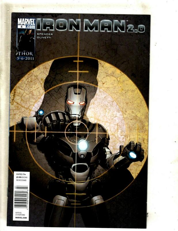 14 Comics Iron Man 2.0 # 1 2 4 (2) 10 11 12 + International # 1 2 3 4 5 6 7 MF22