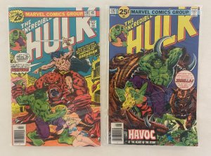 *Incredible Hulk 201NM-, 202VG, 203NM-, 204NM-