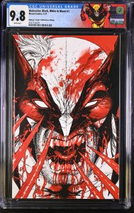 Wolverine: Black, White & Blood 1 CGC 9.8 Kirkham Error Edition Virgin Variant