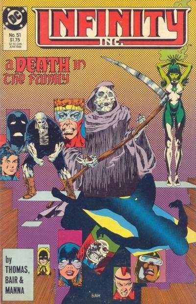 Infinity Inc. (1984 series) #51, NM (Stock photo)