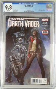 DARTH VADER 3 (2015) CGC 9.8 FIRST APPEARANCE OF DOCTOR APHRA (SLAB GRADE)