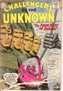 CHALLENGERS OF THE UNKNOWN 10 FAIR   November 1959 COMICS BOOK 