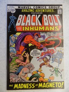 AMAZING ADVENTURES # 9 MARVEL BLACK BOLT MAGNETO INHUMANS NICE BOOK 