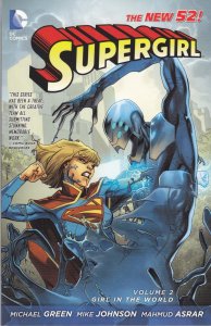 Supergirl (5th Series) TPB #2 (3rd) VF/NM ; DC | New 52 Girl In The World