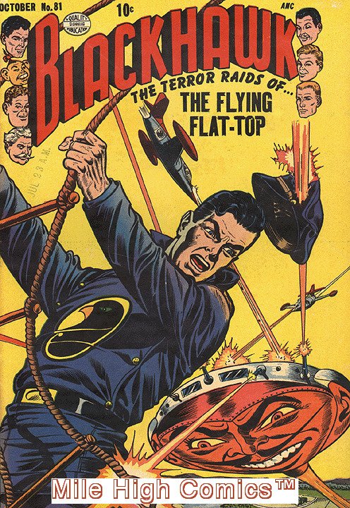 BLACKHAWK (1944 Series)  (QUALITY) #81 Fair Comics Book