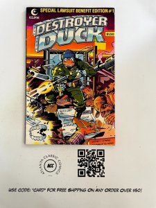 Destroyer Duck # 1 VF Eclipse Comic Book Jack Kirby 1st Groo Appearance 15 J891