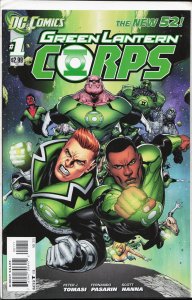 Green Lantern Corps #1 (2011) Guy Gardner