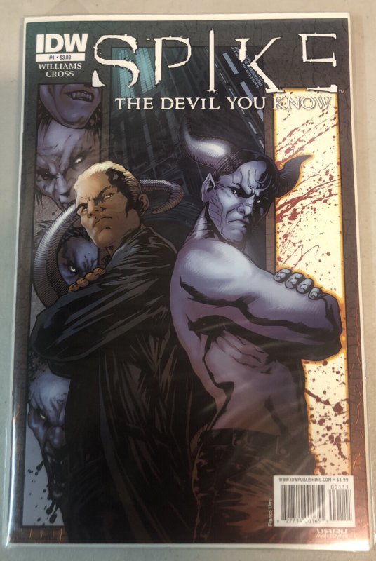 Spike The Devil You Know # 1-2-3-4 Consequential Set | IDW Publishing