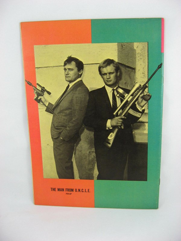 THE MAN FROM UNCLE 4 VF 1966 PHOTO COVER