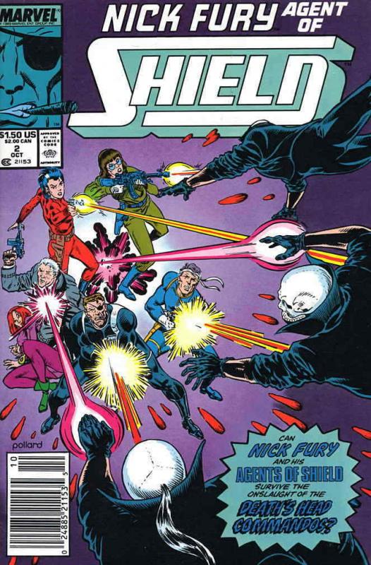 Nick Fury, Agent of S.H.I.E.L.D. (3rd Series) #2 FN; Marvel | save on shipping -