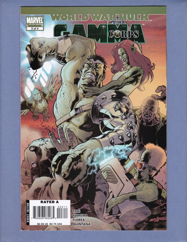 World War Hulk Gamma Corps #3 FN Marvel 2007