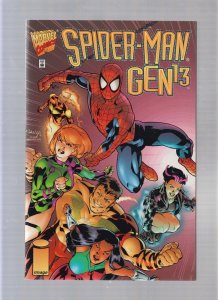Spider Man/Gen 13 #1 - Written by Peter David! (9.0) 1996
