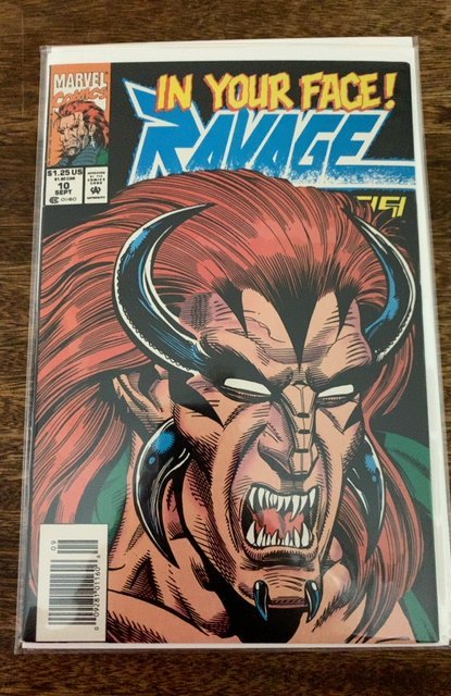Ravage 2099 #10 (1993) newsstand edition