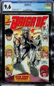Brigade #1 (1992) - CGC 9.6 Cert#3980685004