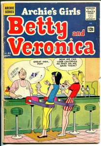 Archie's Girls Betty & Veronica #81 1962-soda shop-ice cream-G