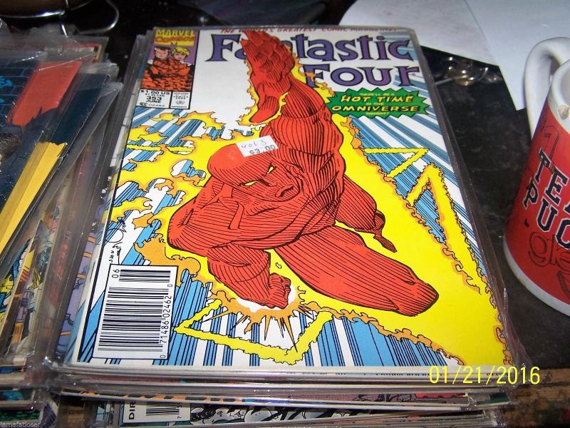FANTASTIC FOUR  COMIC  #353  Marvel   COPPER AGE  omniverse