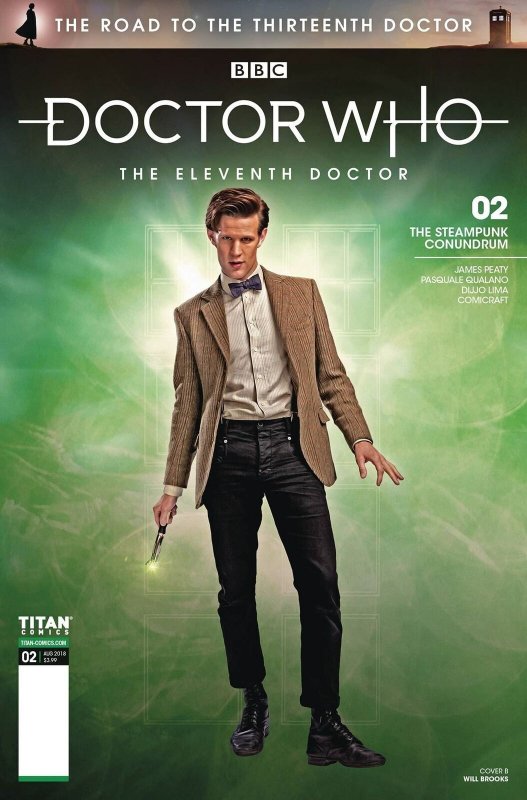 Doctor Who Road To 13th Dr #2 11th Cvr B Photo Titan Comics Book