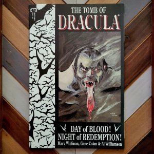 TOMB of DRACULA Book #1 Day of Blood Night of Redemption (Epic 1991) TPB Wolfman