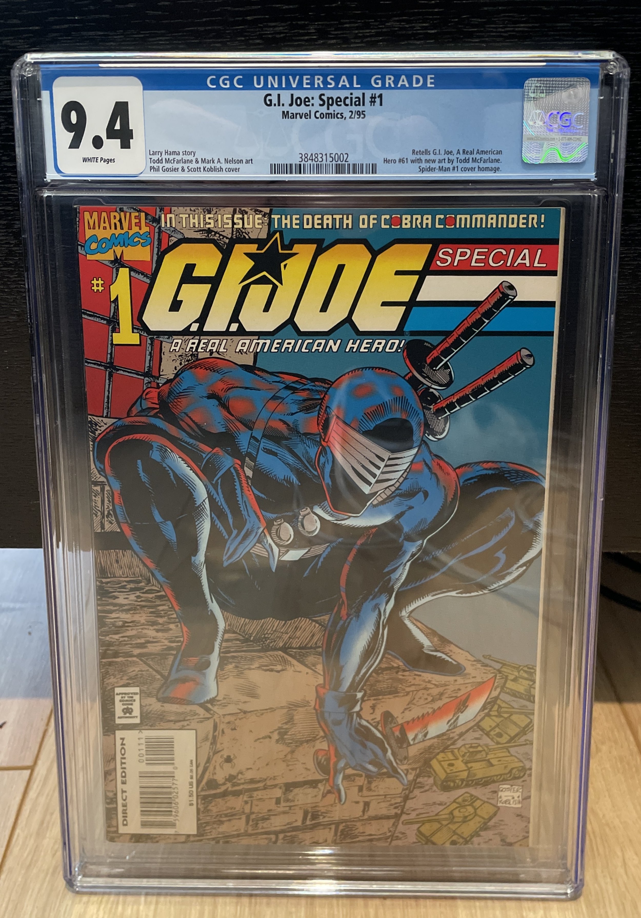 Marvel Gi Joe Special Joe: A Real American Hero Volume 50