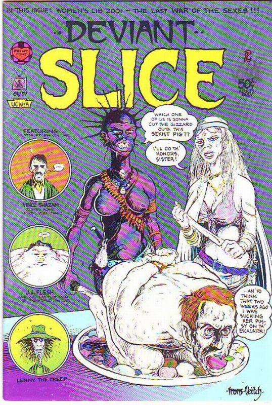 Deviant Slice #2 (Jan-73) FN/VF Mid-High-Grade 