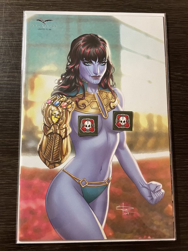 ZENESCOPE #31 Z-RATED NYCC COSPLAY SABINE RICH EXCLUSIVE RARE LTD 100 NM+